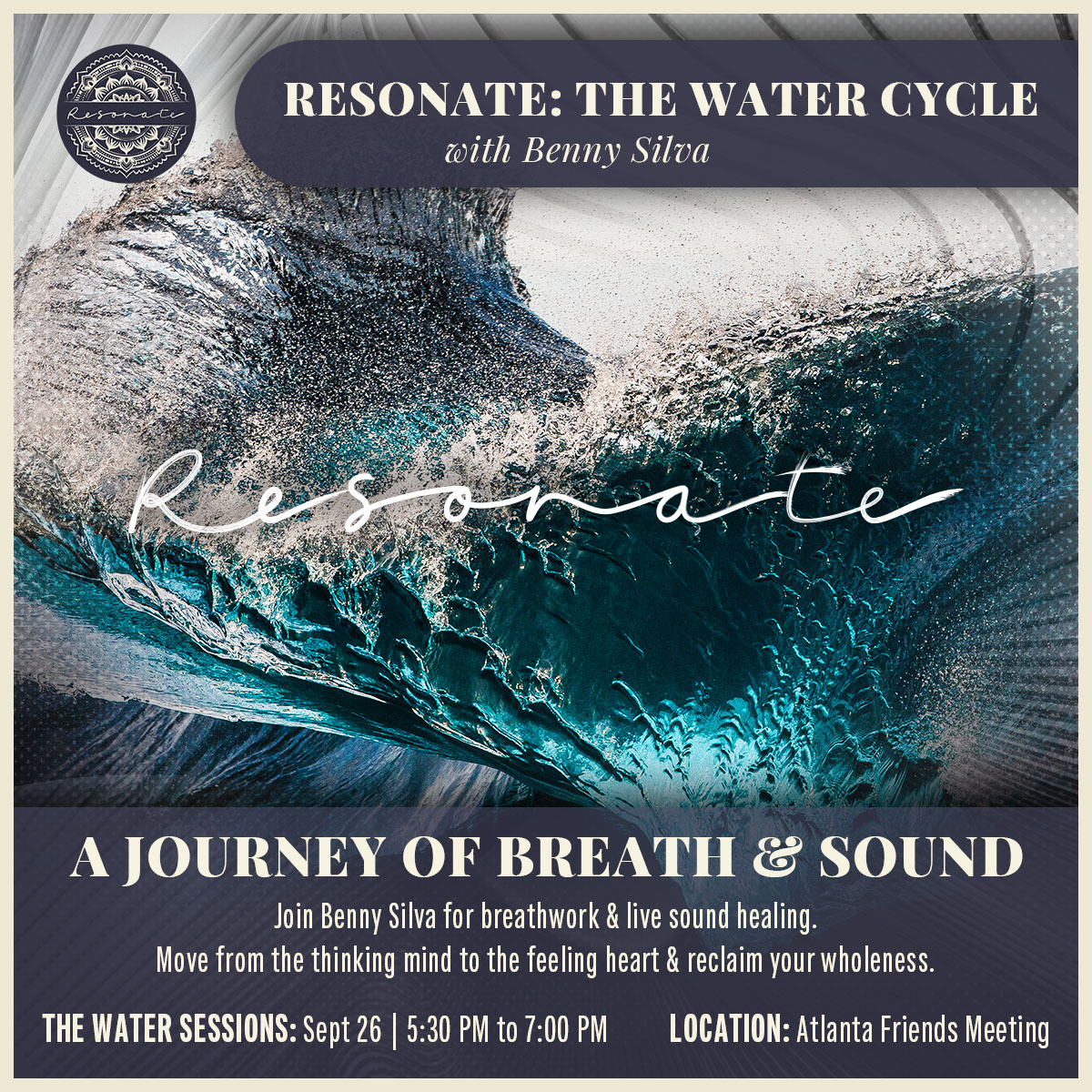 RESONATE: A Journey of Breath & Sound | WATER