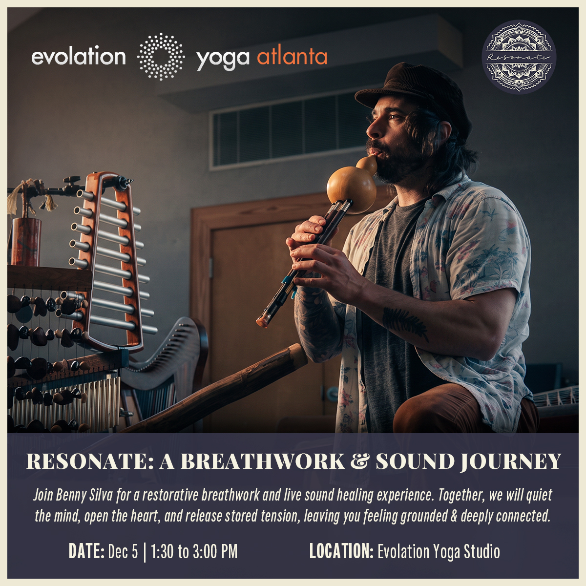 RESONATE: A Breathwork & Sound Healing Journey
