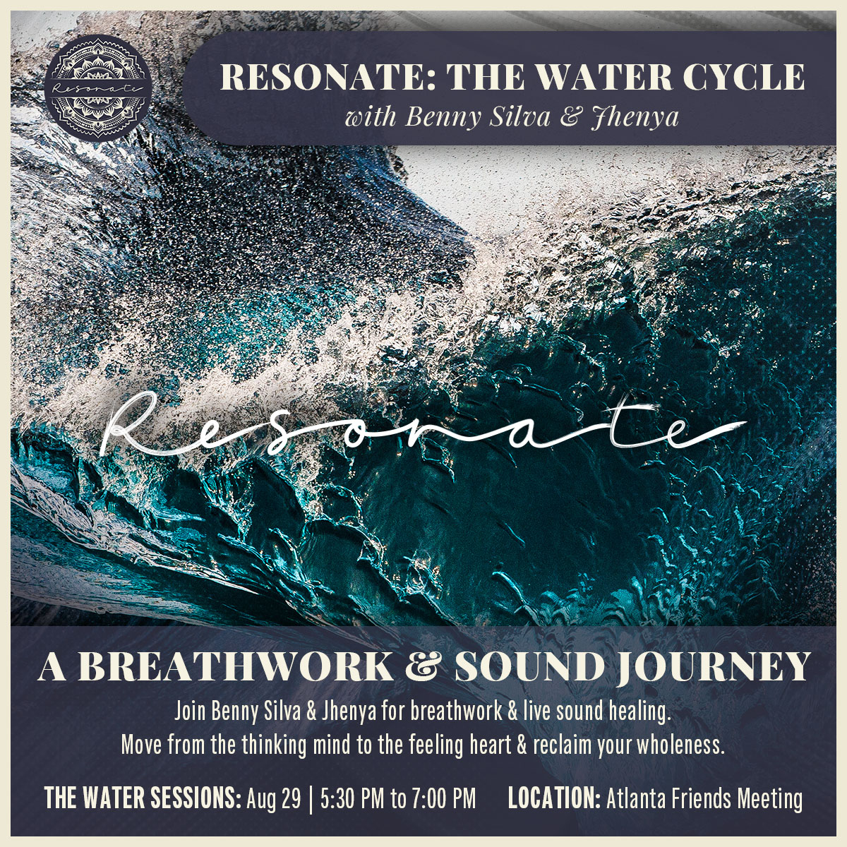 RESONATE: A Journey of Breath & Sound | WATER